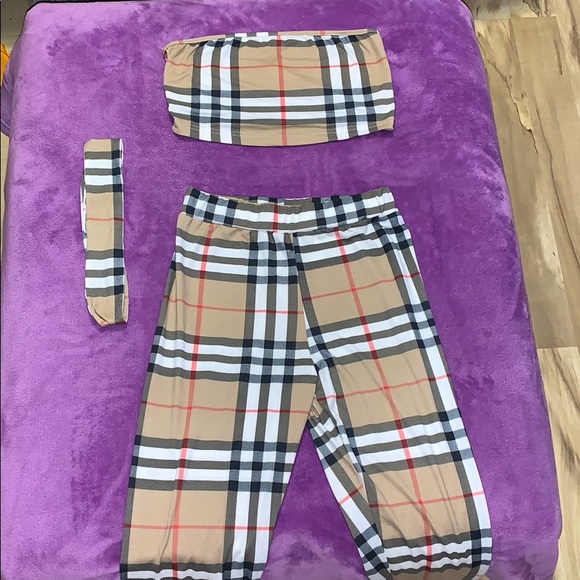 burberry two piece